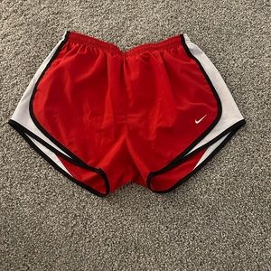 Nike Running Shorts, Medium, Red